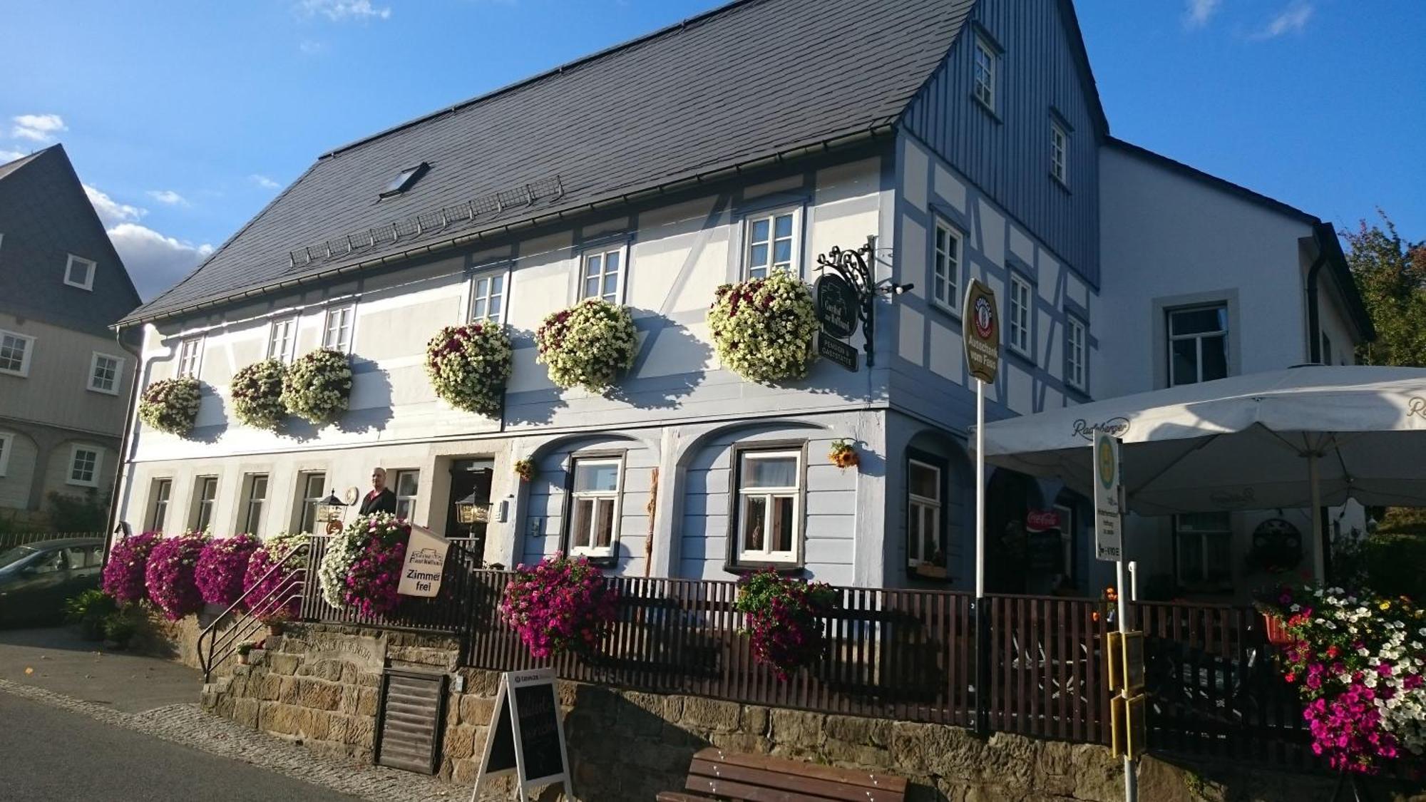 Gasthof Zur Hoffnung Хинтерхермсдорф Экстерьер фото